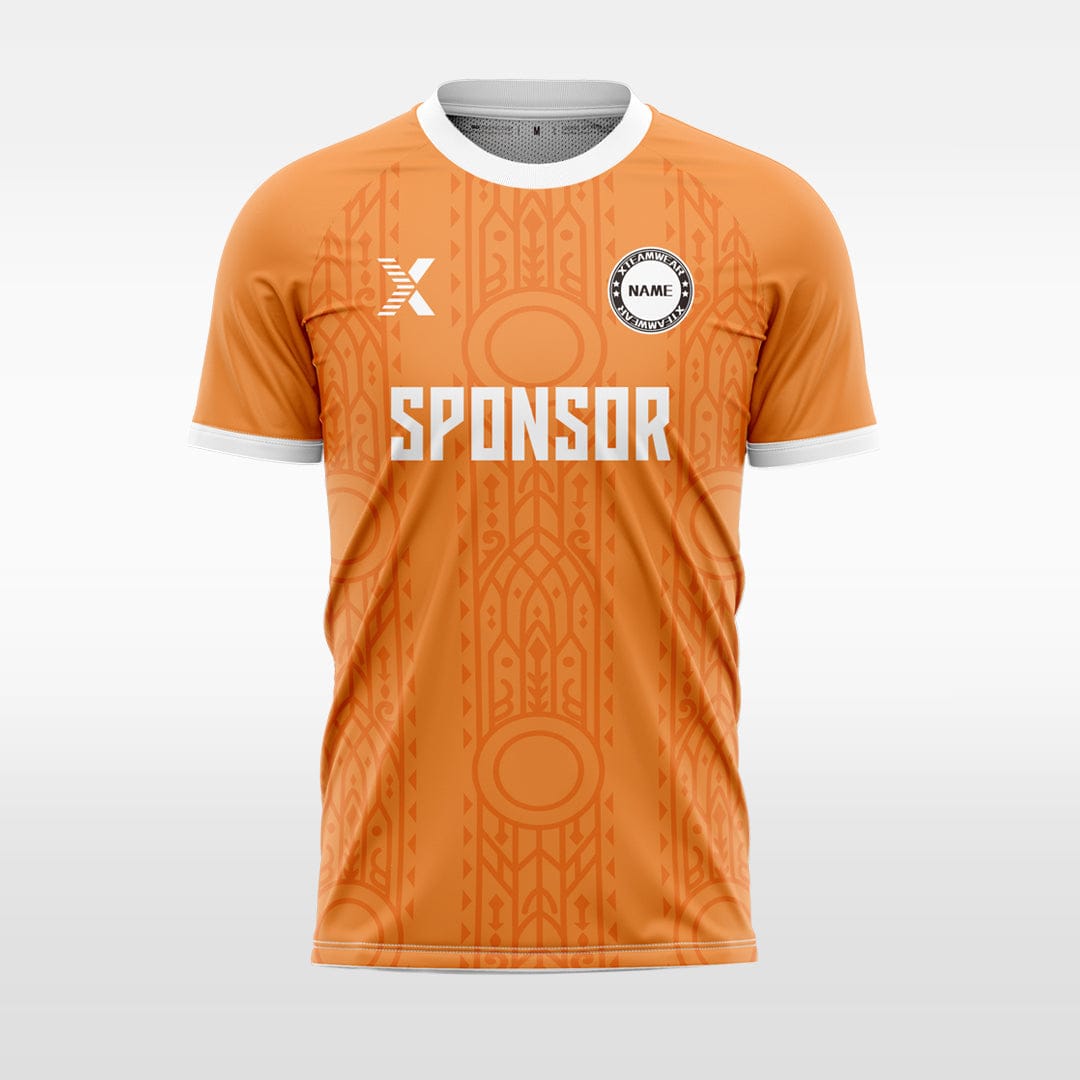 XTeamwear Soccer Uniforms orange / S Retro stripes - Custom Design Soccer Jersey for Men Sublimation