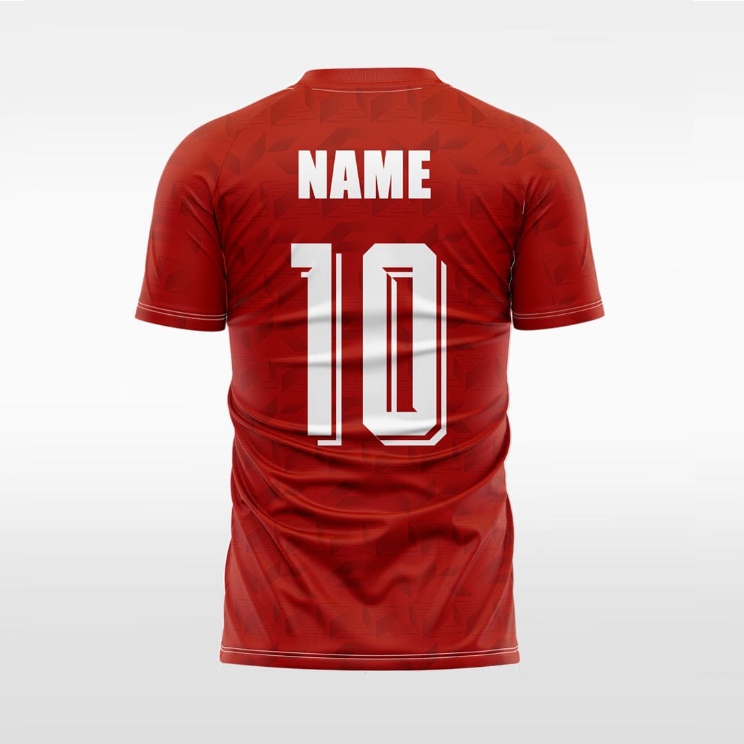 XTeamwear Soccer Uniforms Origami Arrangement- Custom Soccer Jerseys Kit Sublimated for Team