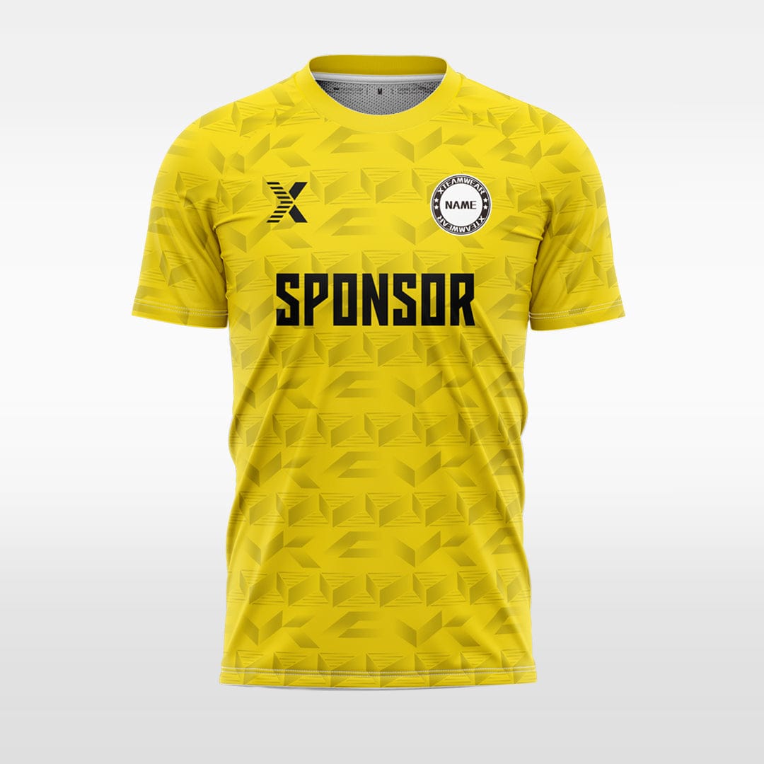 XTeamwear Soccer Uniforms Origami Arrangement- Custom Soccer Jerseys Kit Sublimated for Team