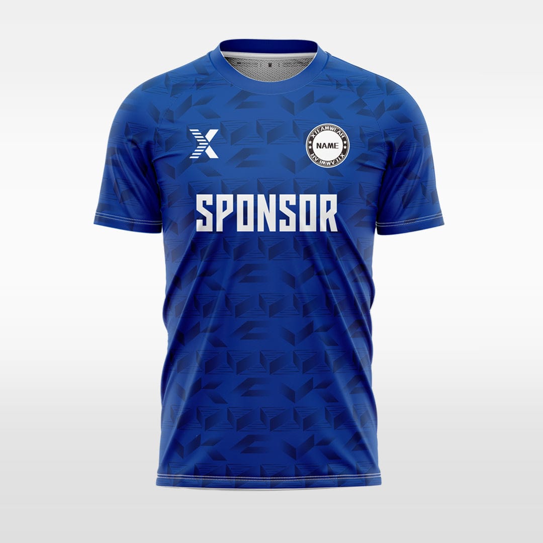 XTeamwear Soccer Uniforms Origami Arrangement- Custom Soccer Jerseys Kit Sublimated for Team