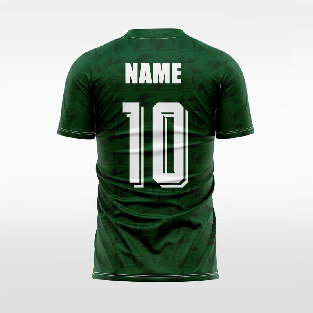 XTeamwear Soccer Uniforms Origami Arrangement- Custom Soccer Jerseys Kit Sublimated for Team