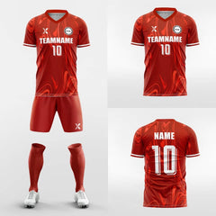 XTeamwear Soccer Uniforms Ostentation - Custom Soccer Jerseys Kit Sublimated Design