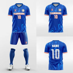 XTeamwear Soccer Uniforms Ostentation - Custom Soccer Jerseys Kit Sublimated Design