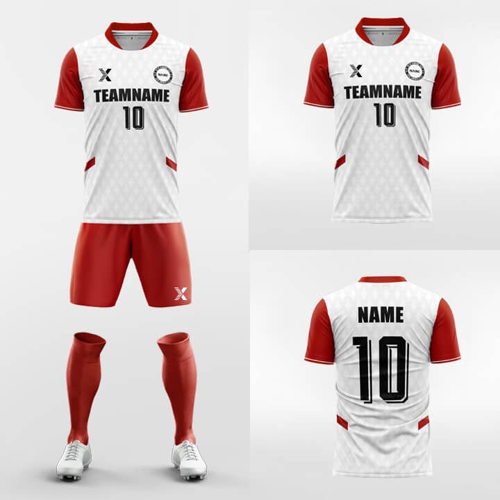 XTeamwear Soccer Uniforms Panda - Sublimated Design Custom Soccer Jerseys Set
