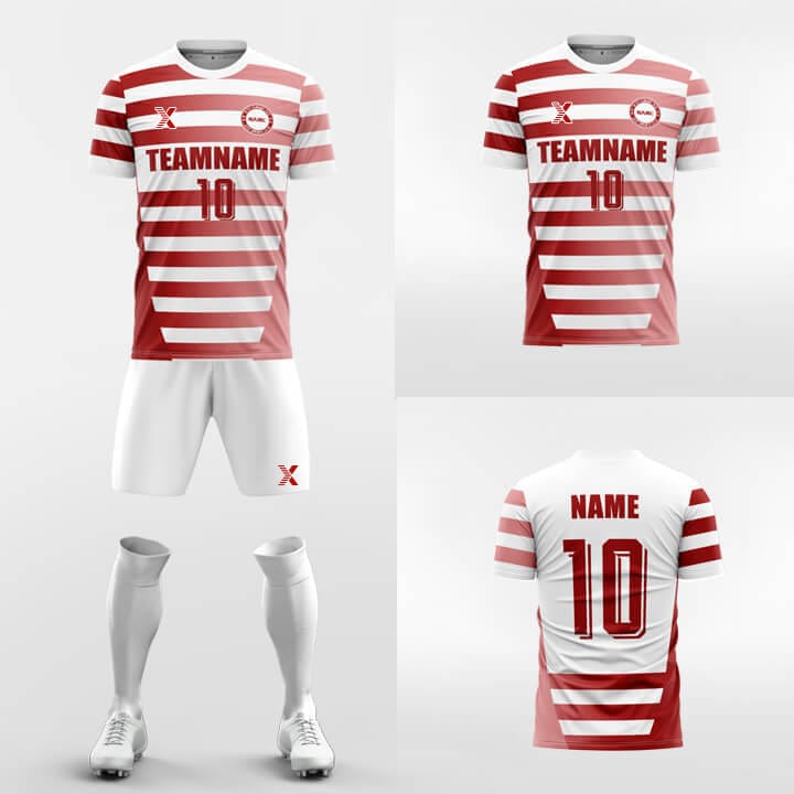 XTeamwear Soccer Uniforms Pin-Custom Soccer Jerseys Kit Sublimated Design