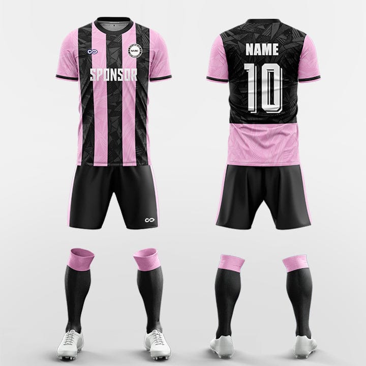 XTeamwear Soccer Uniforms pink / S Abstract Art - Custom Soccer Jerseys Kit Sublimated for Team