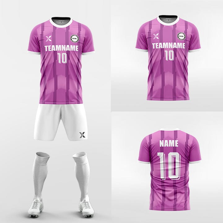 XTeamwear Soccer Uniforms Pink / S Conveyer - Custom Soccer Jerseys Kit Sublimated Design