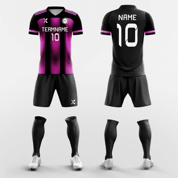 XTeamwear Soccer Uniforms Pink / S Mosaic - Custom Soccer Jersey for Men Sublimation kit
