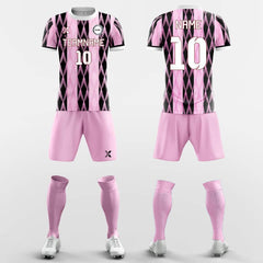 XTeamwear Soccer Uniforms Pink / S Pink Memories - Custom Soccer Jerseys Kit Sublimated for Team