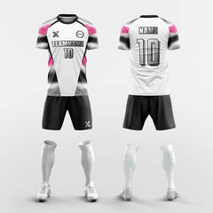 XTeamwear Soccer Uniforms Pink / S Rhythm 3 - Custom Soccer Jerseys Kit Sublimated Design