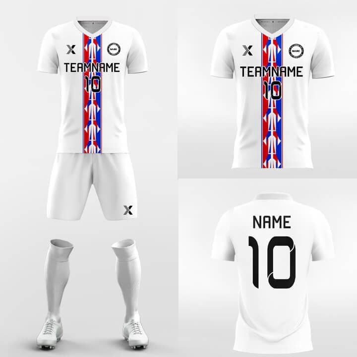 XTeamwear Soccer Uniforms Poker - Custom Soccer Jerseys Kit Sublimated for Club