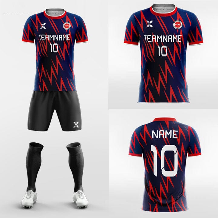 XTeamwear Soccer Uniforms Pop - Custom Soccer Jerseys Kit Sublimation for High School