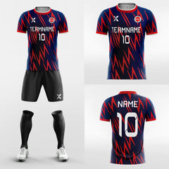 XTeamwear Soccer Uniforms Pop - Custom Soccer Jerseys Kit Sublimation for High School