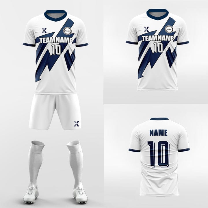 XTeamwear Soccer Uniforms Power Z - Custom Soccer Jerseys Kit Sublimated Design