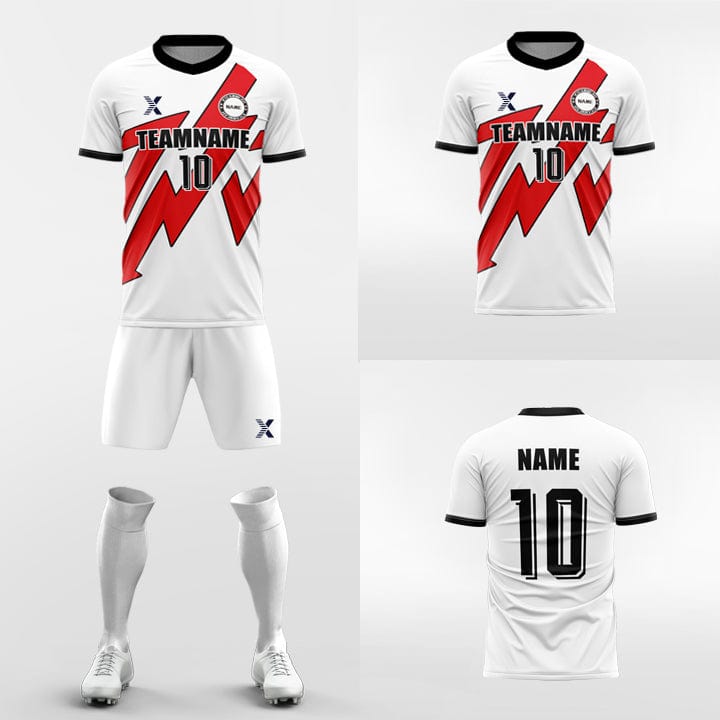 XTeamwear Soccer Uniforms Power Z - Custom Soccer Jerseys Kit Sublimated Design