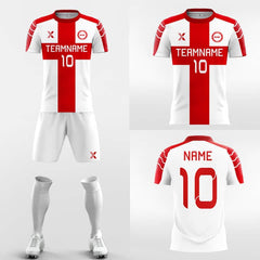 XTeamwear Soccer Uniforms Pray - Custom Soccer Jerseys Kit Sublimated Design