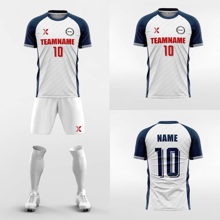 XTeamwear Soccer Uniforms Prominent - Custom Soccer Jerseys Kit Sublimated Design