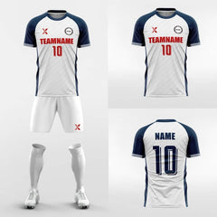 XTeamwear Soccer Uniforms Prominent - Custom Soccer Jerseys Kit Sublimated Design