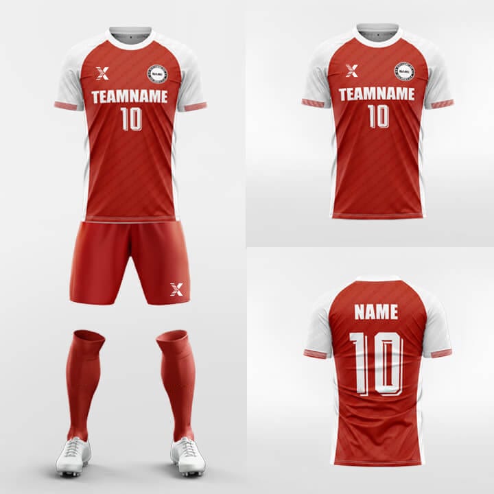 XTeamwear Soccer Uniforms Prominent - Custom Soccer Jerseys Kit Sublimated Design