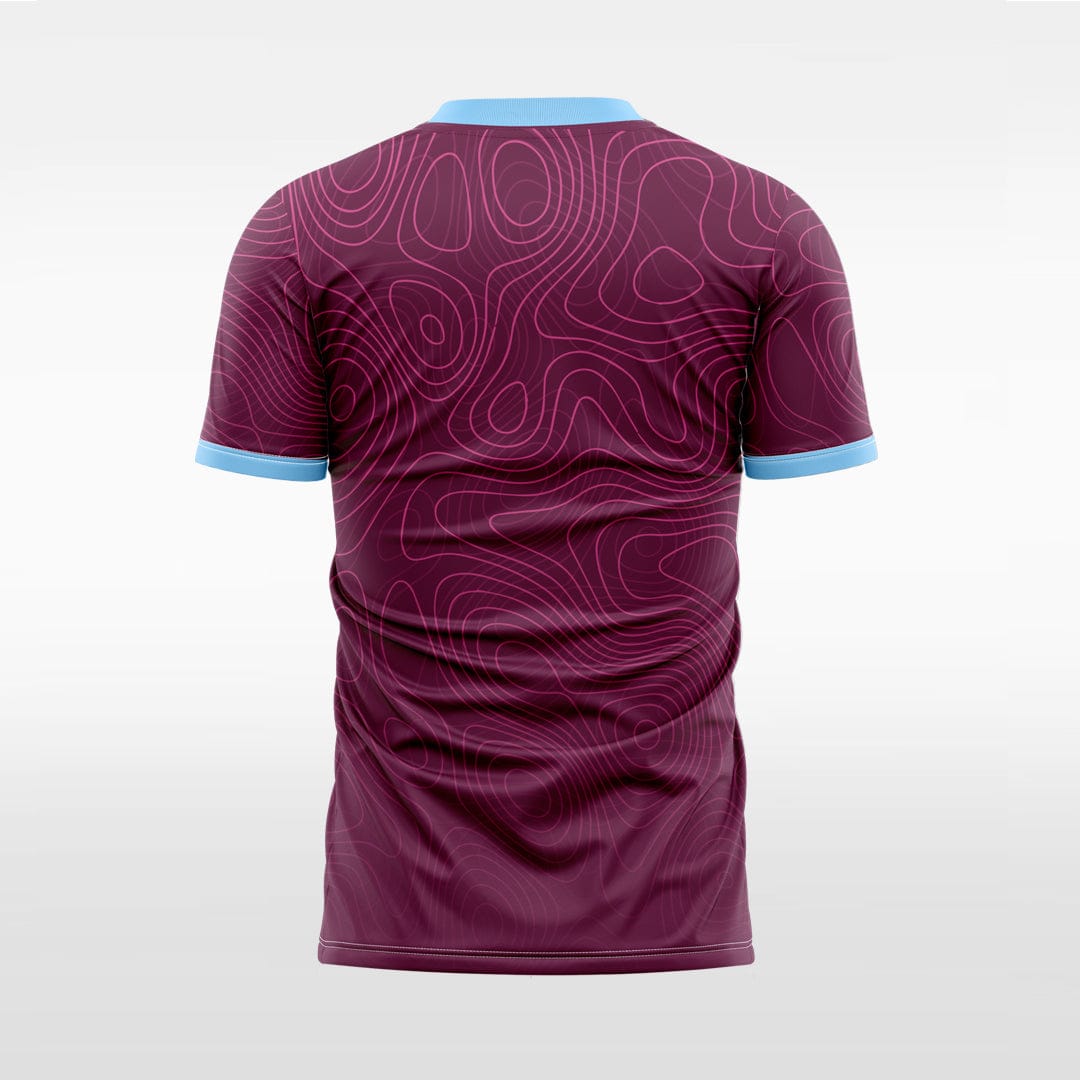 XTeamwear Soccer Uniforms Psychedelic lines - Custom Soccer Jerseys Kit Sublimated for Team