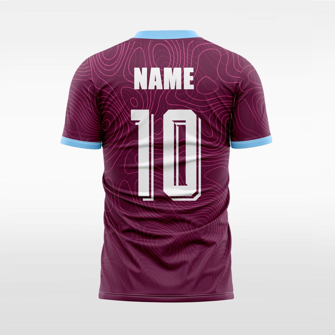 XTeamwear Soccer Uniforms Psychedelic lines - Custom Soccer Jerseys Kit Sublimated for Team