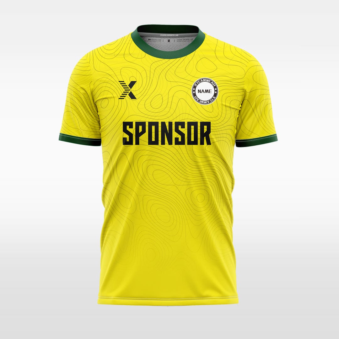 XTeamwear Soccer Uniforms Psychedelic lines - Custom Soccer Jerseys Kit Sublimated for Team