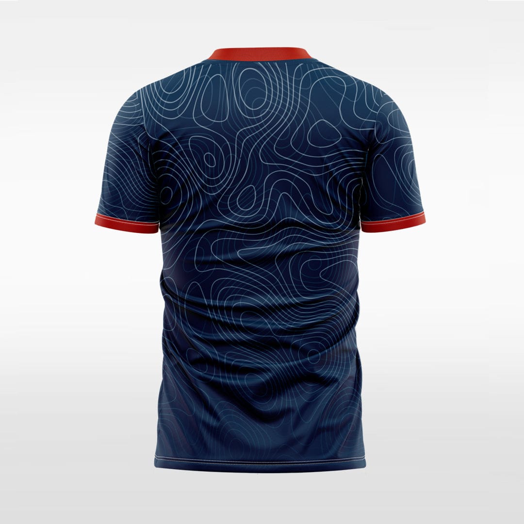 XTeamwear Soccer Uniforms Psychedelic lines - Custom Soccer Jerseys Kit Sublimated for Team