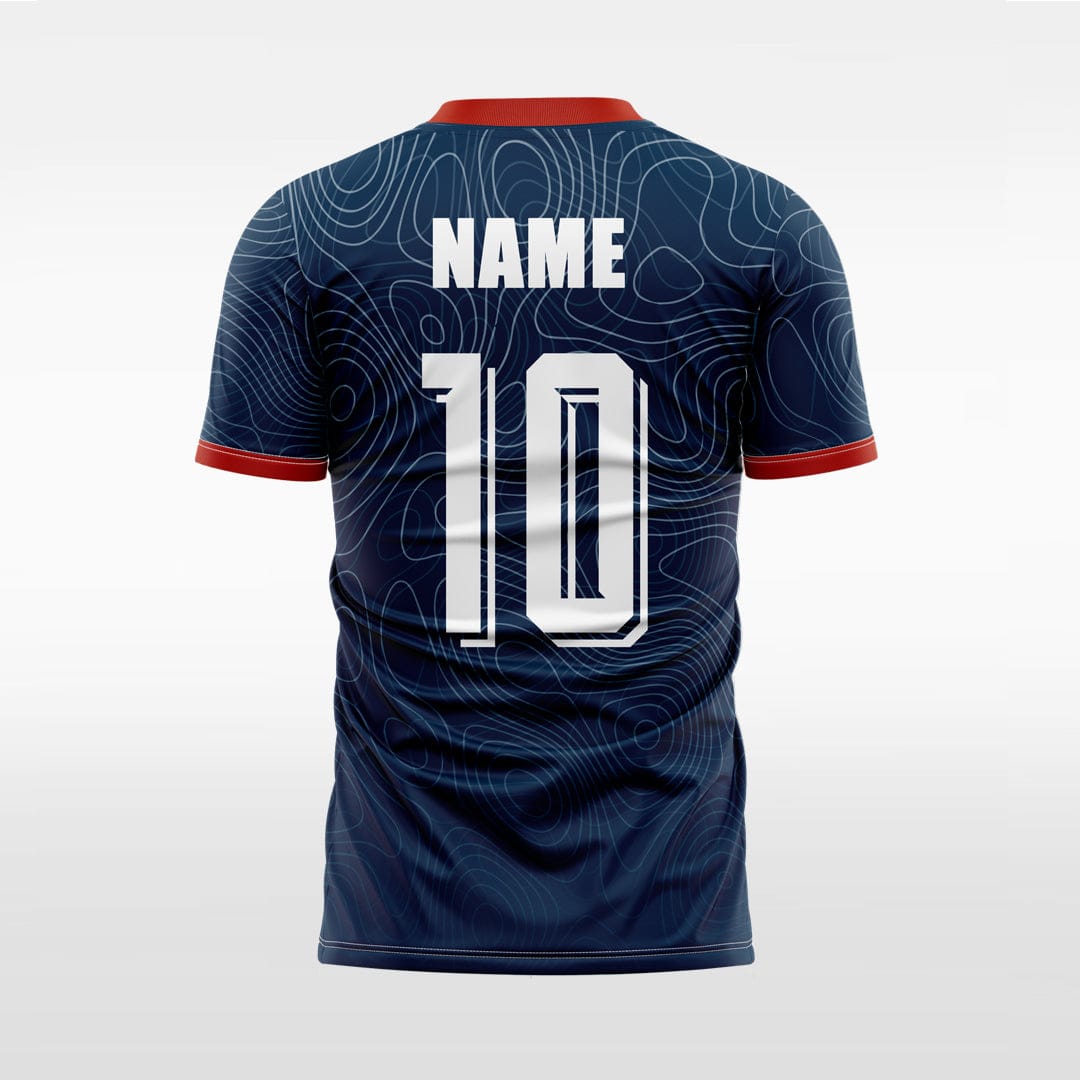 XTeamwear Soccer Uniforms Psychedelic lines - Custom Soccer Jerseys Kit Sublimated for Team