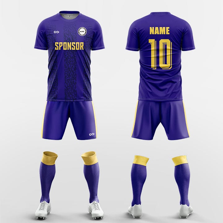 XTeamwear Soccer Uniforms purple / S Disorder - Custom Soccer Jerseys Kit Sublimated for Team