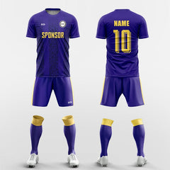 XTeamwear Soccer Uniforms purple / S Disorder - Custom Soccer Jerseys Kit Sublimated for Team