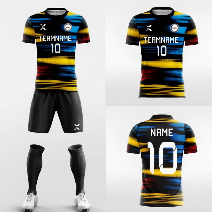 XTeamwear Soccer Uniforms Pyrotechnics - Custom Soccer Jerseys Kit Sublimated for Team FT260208S