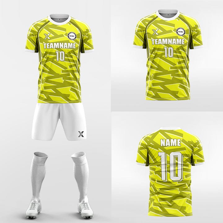 XTeamwear Soccer Uniforms Random clusters - Custom Soccer Jerseys Kit Sublimated for Team
