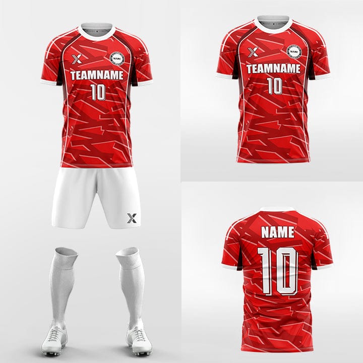 XTeamwear Soccer Uniforms Random clusters - Custom Soccer Jerseys Kit Sublimated for Team