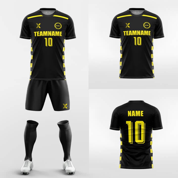 XTeamwear Soccer Uniforms Rave-Custom Soccer Jerseys Kit Sublimated Design