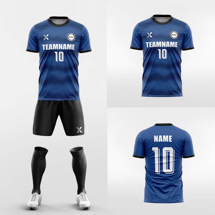 XTeamwear Soccer Uniforms Ray 2 - Custom Soccer Jerseys Kit Sublimated Design