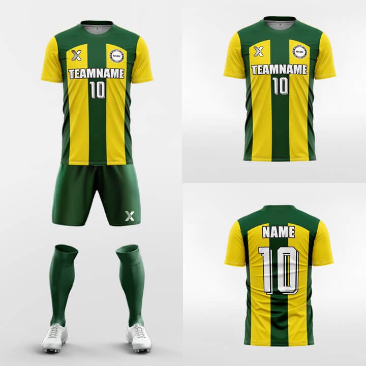 XTeamwear Soccer Uniforms Readily - Custom Soccer Jerseys Kit Sublimated Design