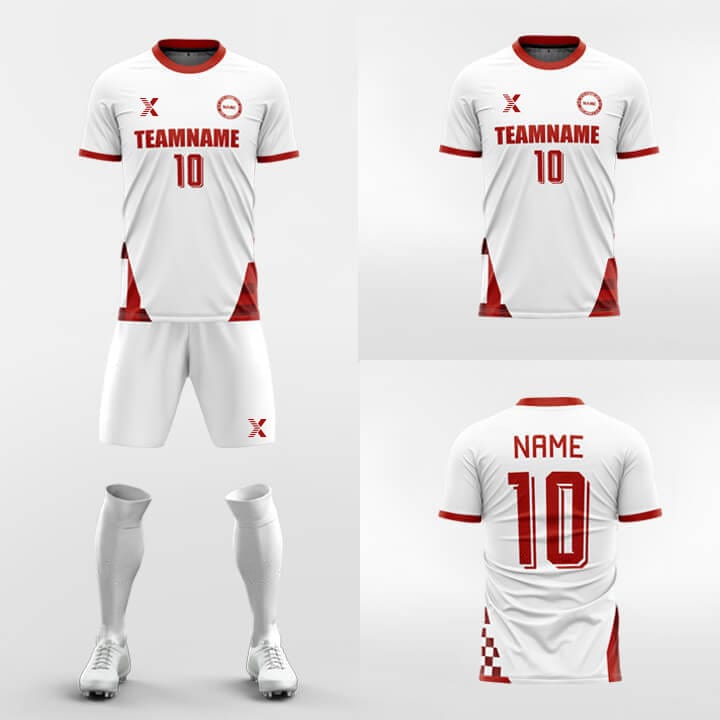 XTeamwear Soccer Uniforms Reassure - Custom Soccer Jerseys Kit Sublimated Design