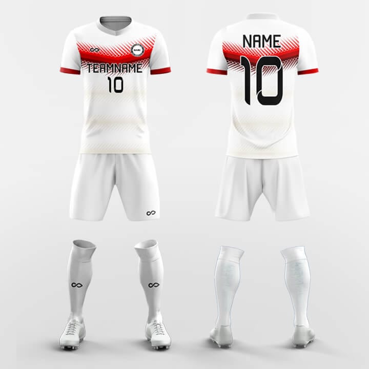 XTeamwear Soccer Uniforms Red / S Mars - Custom Soccer Jerseys Kit Sublimated for Team FT260128S