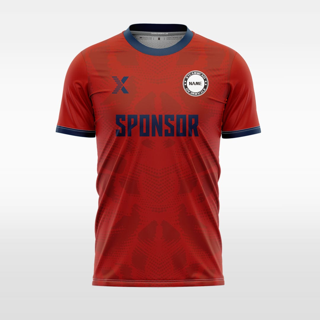 XTeamwear Soccer Uniforms red / S Power rune- Custom Design Soccer Jersey for Men Sublimation