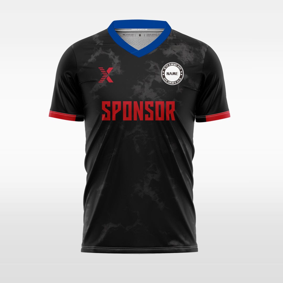 XTeamwear Soccer Uniforms red / S smog - Custom Design Soccer Jersey for Men Sublimation