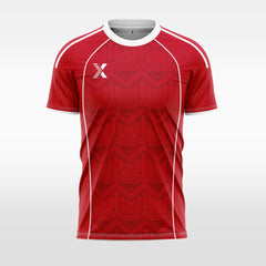 XTeamwear Soccer Uniforms red / S Traditional clothing - Custom Soccer Jerseys Kit Sublimated for Team