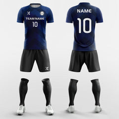 XTeamwear Soccer Uniforms Retro Chevron - Custom Soccer Jerseys Kit Sublimated for League