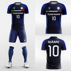 XTeamwear Soccer Uniforms Retro - Custom Soccer Jerseys Kit Sublimated for League