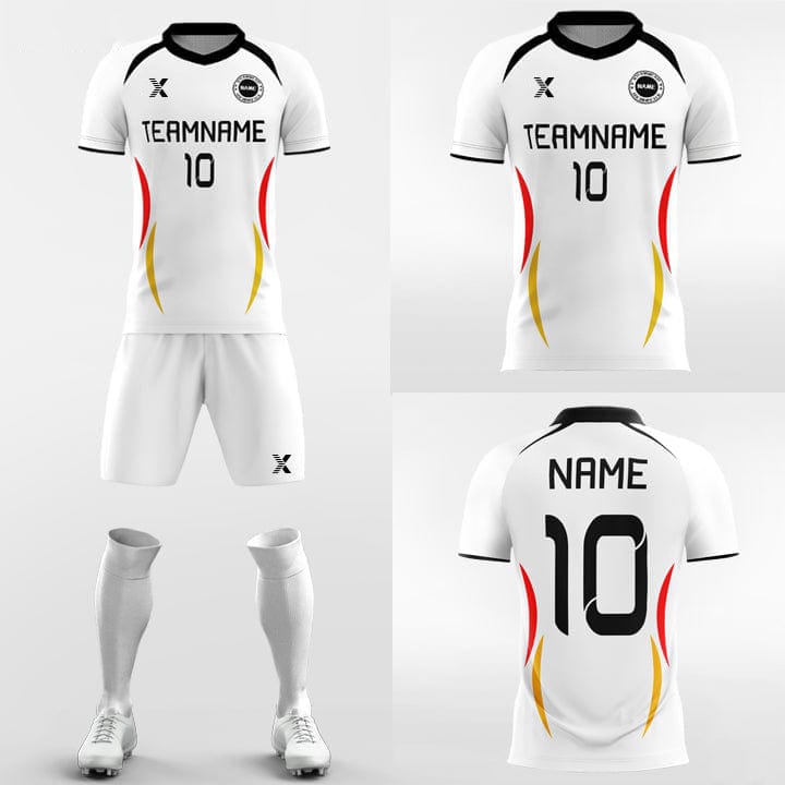 XTeamwear Soccer Uniforms Retro - Custom Soccer Jerseys Kit Sublimated for Youth