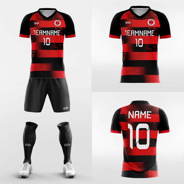 XTeamwear Soccer Uniforms Rhythm 2- Custom Soccer Jerseys Kit Sublimated Design