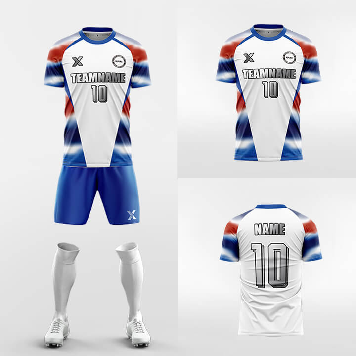 XTeamwear Soccer Uniforms Rhythm 3 - Custom Soccer Jerseys Kit Sublimated Design