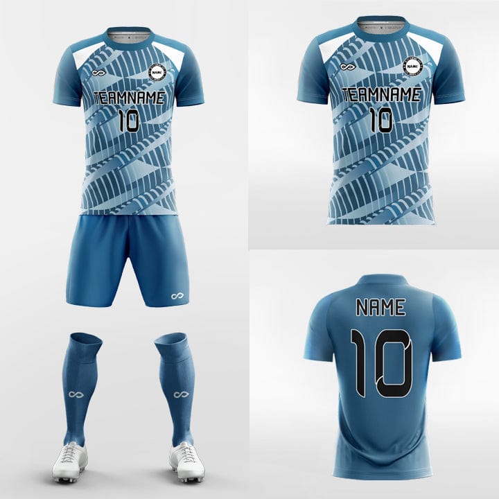 XTeamwear Soccer Uniforms Ridge-Custom Soccer Jerseys Kit Sublimated Design