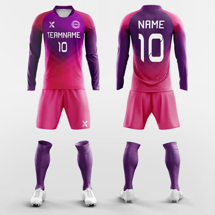 XTeamwear Soccer Uniforms Rocky Mountains - Custom Club Soccer Uniforms Long Sleeve