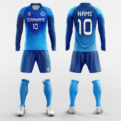 XTeamwear Soccer Uniforms Rocky Mountains - Custom Club Soccer Uniforms Long Sleeve