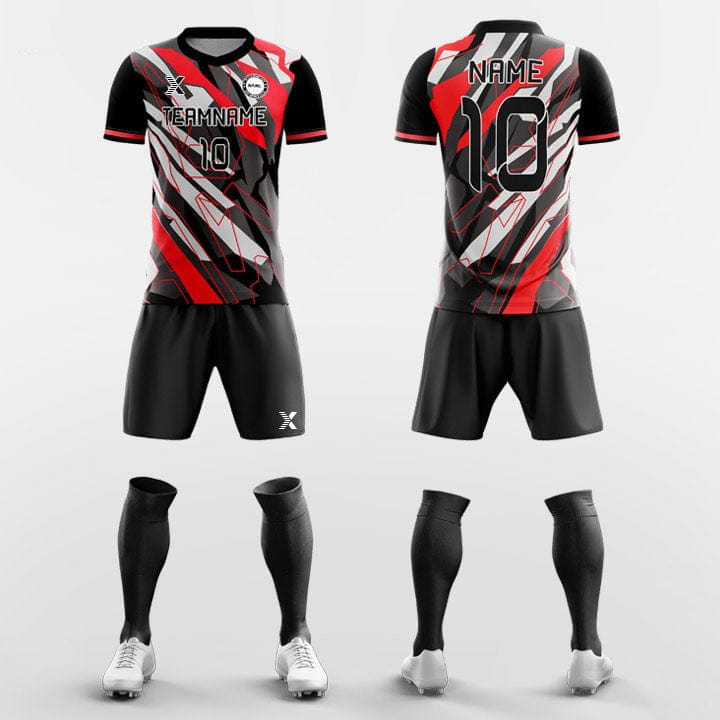 XTeamwear Soccer Uniforms Screen Print - Custom Soccer Jerseys Kit Sublimated for League